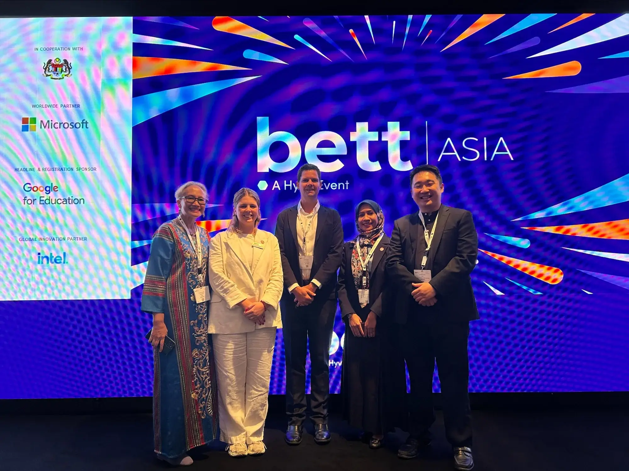 Educators and education technology leaders at BETT Asia